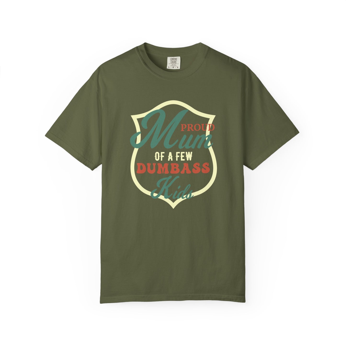 Mom T-shirt Mother's Day Mama Tee Unisex Comfort Colors Garment-Dyed Cotton h44