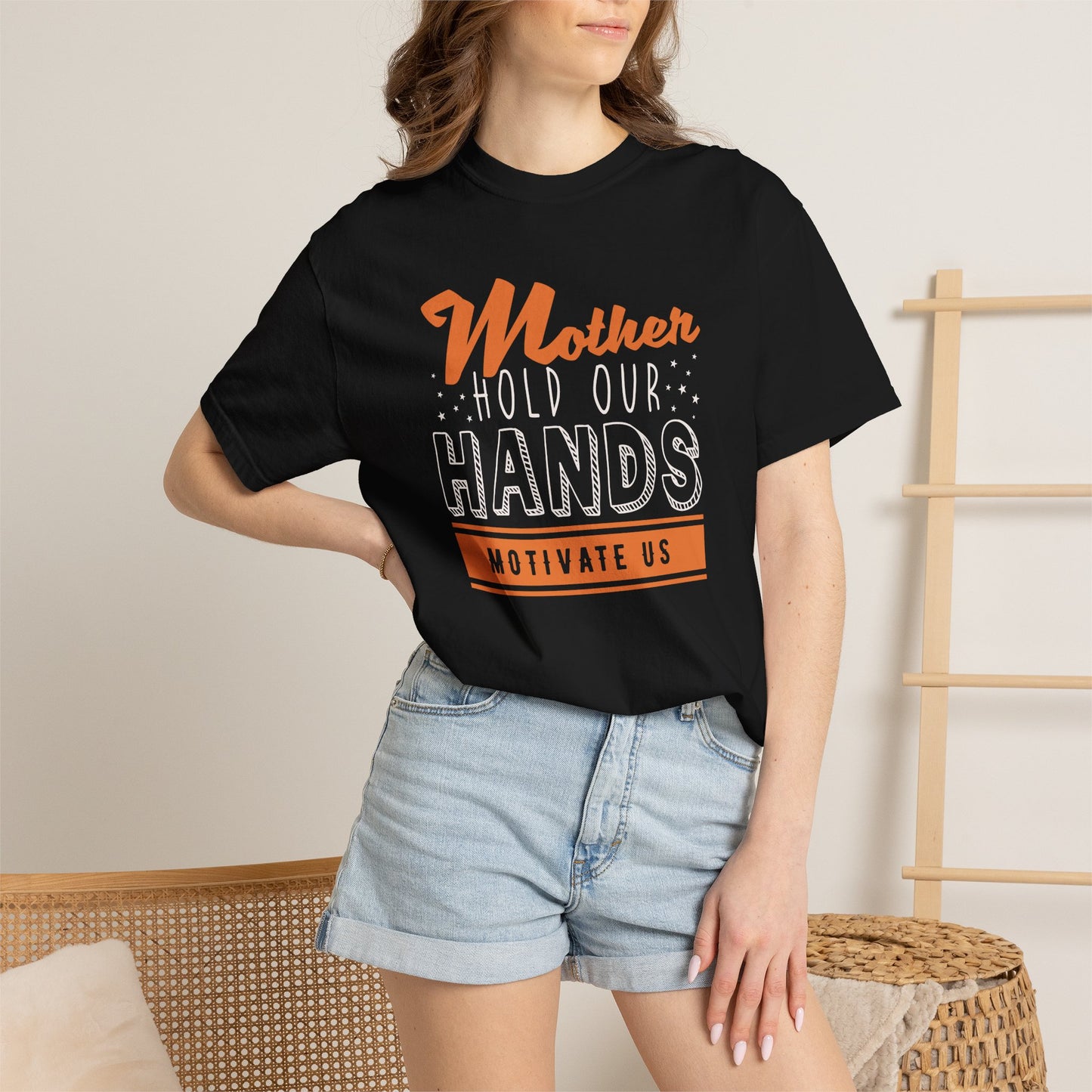 Mom T-shirt Mother Day Mama Tee Unisex Comfort Colors Garment-Dyed Cotton h48