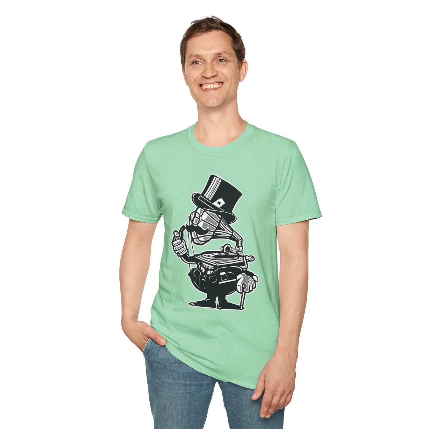 Cartoon T Shirt Animation T Shirt Funny Tee Shirt Unisex Gildan Softstyle 64000 Cotton Tee