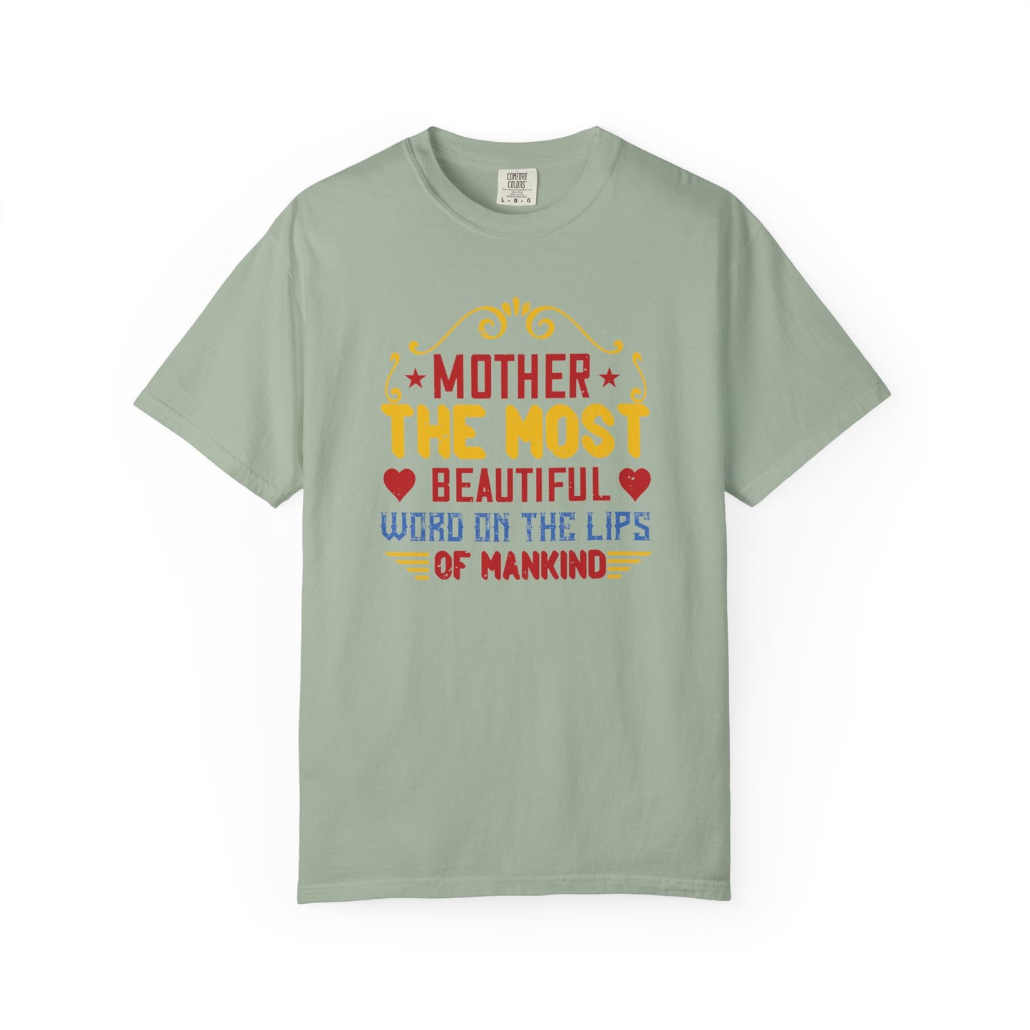 Mom T-shirt Mother Day Mama Tee Unisex Comfort Colors Garment-Dyed Cotton h84