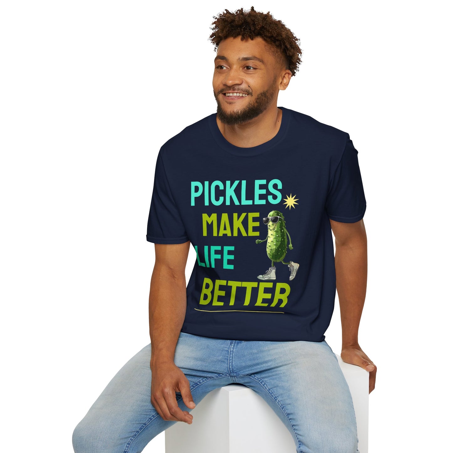 Food Tees, Funny Food T Shirts, Funny T Shirts, Shirt with Vegetables, Shirt with Pickle