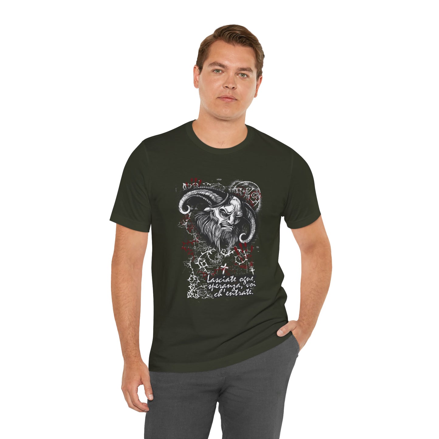 Gothic Graphic Unisex Cotton T-Shirt r14