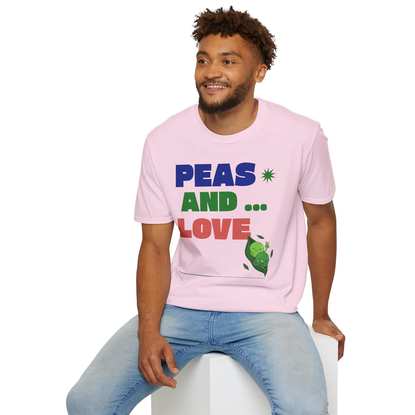 Food Tees, Funny Food T Shirts, Funny T Shirts, Shirt with Vegetables, Shirt with Peas