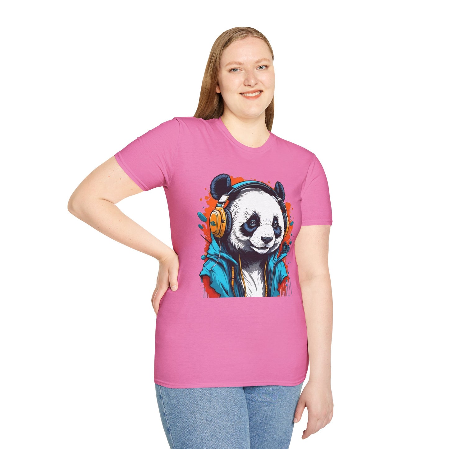 Animals Tees, Funny Animals Shirt, T Shirts with Funny Animals, T-Shirt with Panda, Panda Tees